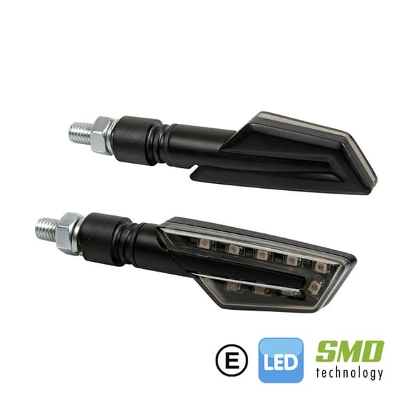 Lampa Sväng Signaler Ciclon Led Silver