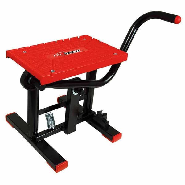Rtech Foot Lift Pyöräteline Cross Tpu-levyllä Punainen