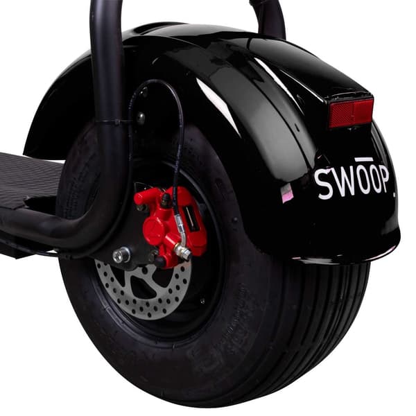 Swoop El Sparkesykkel med Sete Cruiser N4 1000W Black
