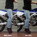 Miniatyrbild 5 av 5: Zeta Sänkningssats 30 Mm Yamaha Yz 450 F 10-20 Ze56-05656 Blå