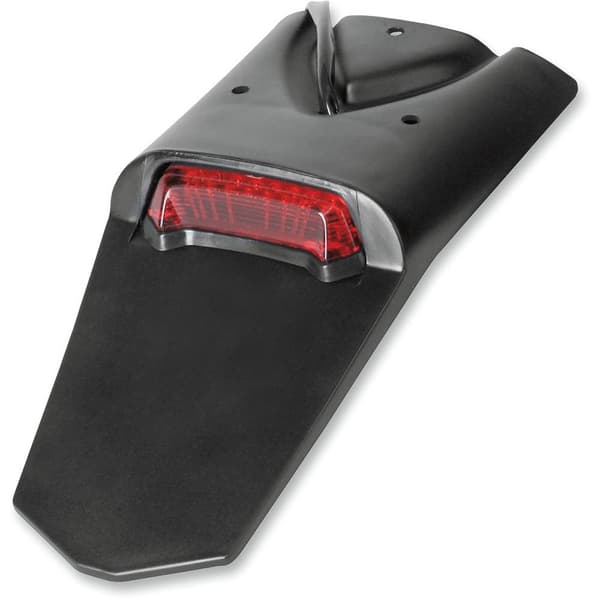Ufo Phantom Nummerpladeholder Med Lys Sort