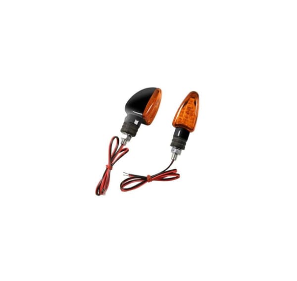 Led retningslys svart hus 12V