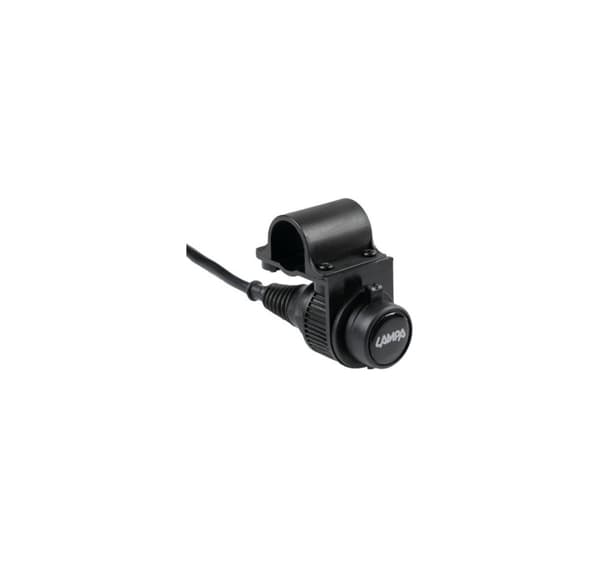 Ohjaustankoon asennettu pistorasia, 12V, max. 10A