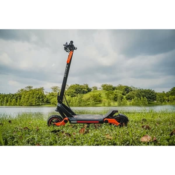 KugooKirin G3 - Elektrisk skoter - 10" hjul - 52V 18AH Batteri - 1200W Motor - Svart