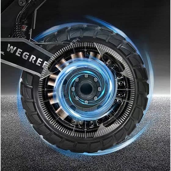 Obarter G10 20AH 2400W 65km-h 2*Motor 10 tums däck terräng NFC hopfällbar elskoter