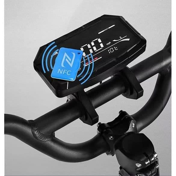 Obarter G10 20AH 2400W 65km-h 2*Motor 10 tums däck terräng NFC hopfällbar elskoter
