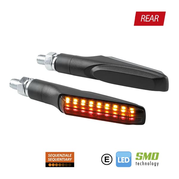 Lampa Victory Tail Light&led Motorcykel Blinklys Orange