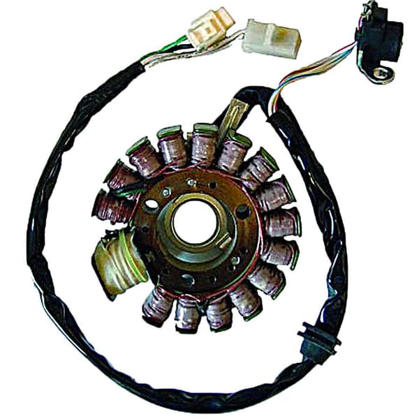 Sgr Trifase 16 Poles Motor Minarelli/yamaha 125/150/180 4t Staattori Kultainen