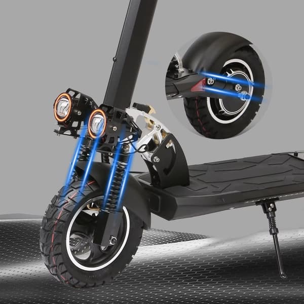 800W-48V-15Ah hopfällbar elskoter för vuxna, elsparkcykel, elektrisk skoter, 45km/h, 40-60km räckvidd, 150kg maximal lastkapacitet