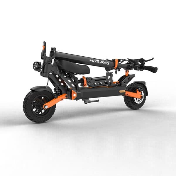 KUKIRIN G2 PRO - Hopfällbar elskoter - 9” vakuumdäck - 600W motor - 48v 15,6Ah batteri - 58KM räckvidd – Svart