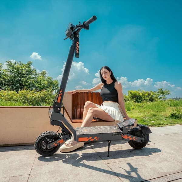 800W-48V-15Ah 45 km/h elektrisk skoter med LCD display, elsparkcykel, hopfällbar elskoter, 55 km marschräckvidd