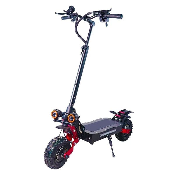5600W-60V-38Ah elektrisk skoter med dubbla motorer, hopfällbar elskoter, 85km/h elsparkcykel, 100km max körsträcka