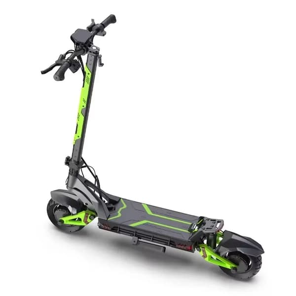 3200W-52V-23Ah unisex elskoter, elektrisk skoter, elsparkcykel, max 70km/h, 80km räckvidd, 10 tums däck