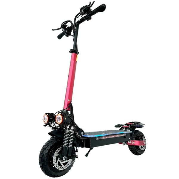 2400W-48V-21Ah elektrisk skoter med dubbla motorer, hopfällbar elsparkcykel, elskoter, 60-70km/h, 50-70km räckvidd, 10 tums däck