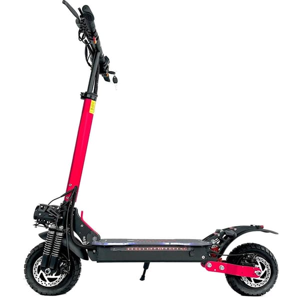 2400W-48V-21Ah elektrisk skoter med dubbla motorer, hopfällbar elsparkcykel, elskoter, 60-70km/h, 50-70km räckvidd, 10 tums däck