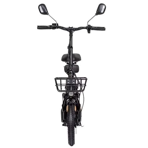 PEAK 800W-48V-26Ah elektrisk skoter med säte, hopfällbar elsparkcykel med 14" terrängdäck, 45km/h elskoter, 100km räckvidd