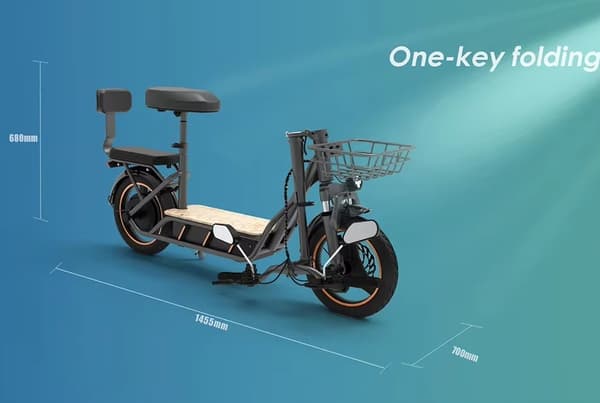PEAK 800W-48V-26Ah elektrisk skoter med säte, hopfällbar elsparkcykel med 14" terrängdäck, 45km/h elskoter, 100km räckvidd