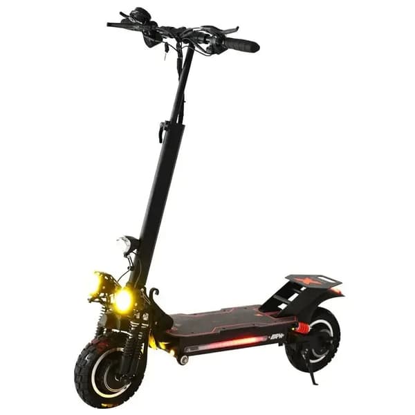 2400W-48V-21Ah 70km/h elektrisk skoter, hopfällbar elsparkcykel, vuxen elskoter, hydraulisk broms