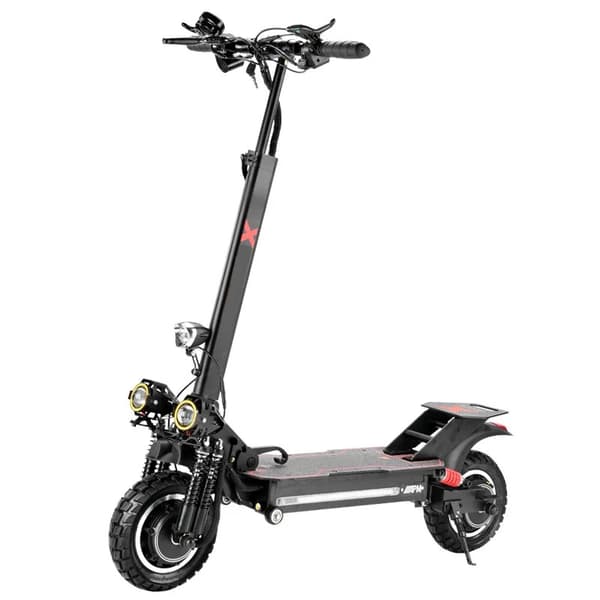 2400W-48V-21Ah hopfällbar elektriska skoter för vuxna, elsparkcykel, elskoter, 70km/h, 40-70km räckvidd, 10" terrängdäck