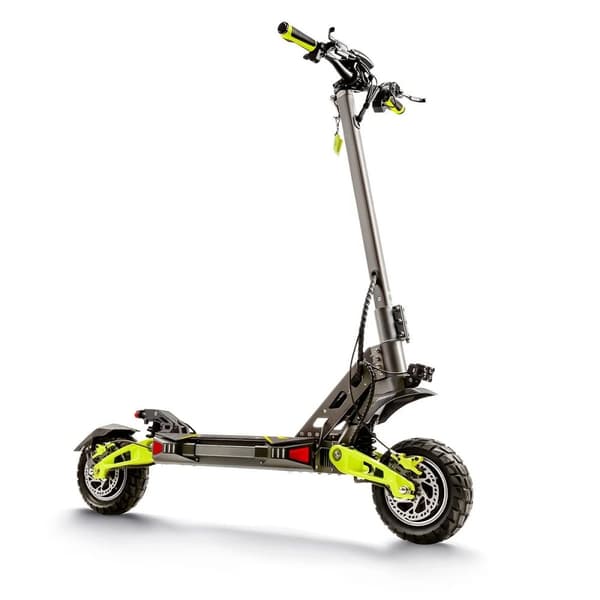 2200W 48V 20Ah 70km/h elskoter för vuxna med högpresterande dubbla motorer, dubbla LED-ljus, elsparkcykel, elskoter