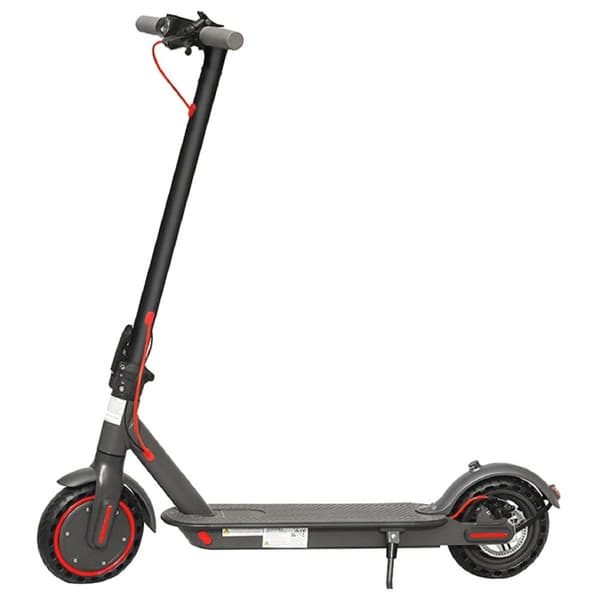 350W 36V 10,5Ah 31km/h elsparkcykel med 8,5" däck, vuxen elektrisk skoter, elskoter med dubbla bromsar, 35km räckvidd, stöder APP