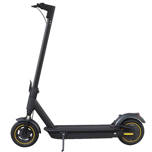 500W 42V 14,5 Ah 35km/h elsparkcykel med 10” däck, vuxen elektrisk skoter, elskoter med dubbla bromsar, 45km räckvidd, stöder APP