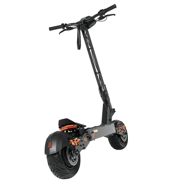 2000W 60V 20Ah offroad elskoter med 11" vakuum däck, 70km/h 75km räckvidd elektrisk skoter, elsparkcykel