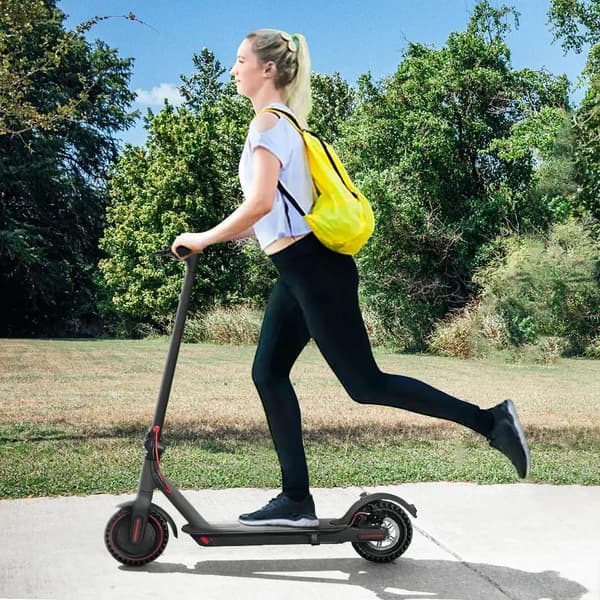 350W 36V 7,8Ah 31km/h bärbar elektrisk skoter med 8,5" antisladd däck, hopfällbar elsparkcykel, vuxen elskoter