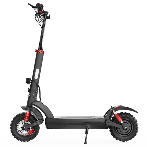 1000W 48V 17,5Ah kraftfull elektrisk skoter med 11" terrängdäck, 45km/h 60km räckvidd elsparkcykel, elskoter med dubbel fjädring