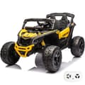 Miniatyrbild 1 av 6: Elutryckelbilar 12V - Can-Am Maverick R - 4x4 - 1 till 6 år - Gul