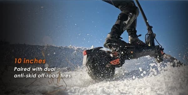 KuKirin G2 Master 10-tommer off-road pneumatisk dæk, 1000W*2 dobbeltdrevsmotor, 52V20.8Ah batteri Maks. hastighed 60 km/t
