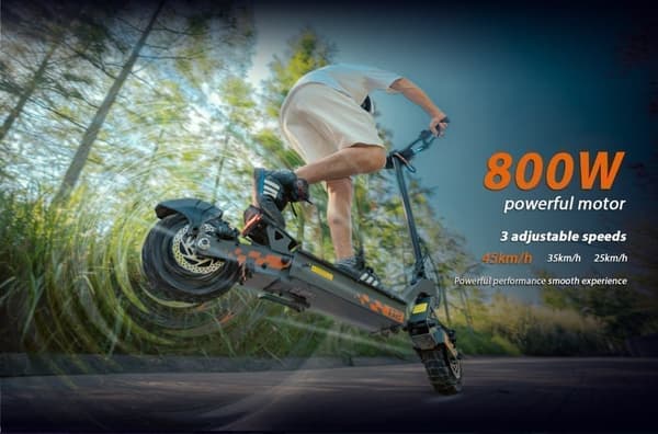 KuKirin G2 foldbar elektrisk scooter 800W børsteløs motor 10 tommer vakuum terrængående hjul EScooter 48V 15AH batteri Maks. hastighed 45 km / t