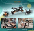 Miniatyrbillede 9 af 11: KUKIRIN G2 Pro 8,5-tommer terrængående scooter med sæde - 600W motor, 48V15.6Ah batteri, justerbar højde