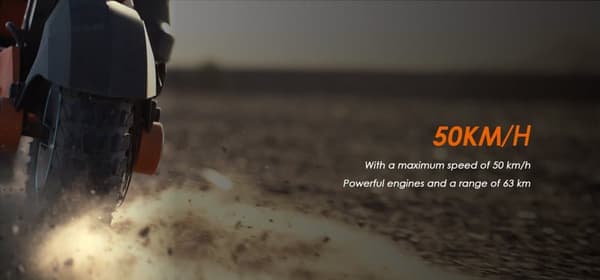 KuKirin G3 10-Tommer Off-Road Scooter med Touch-skærm - 1200W Motor, 52V18Ah Batteri