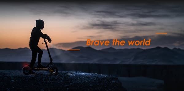 KuKirin G3 10-Tommer Off-Road Scooter med Touch-skærm - 1200W Motor, 52V18Ah Batteri