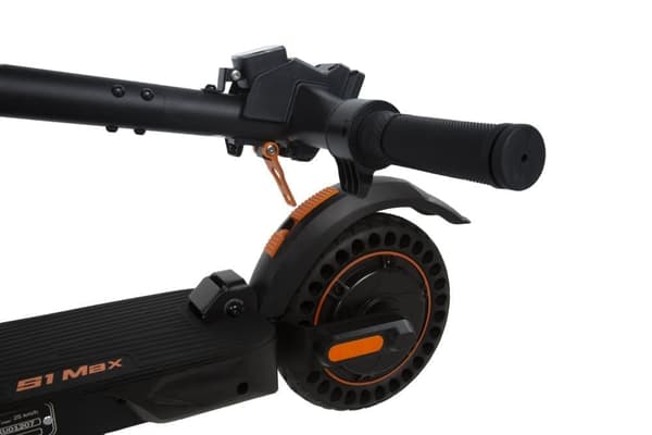 Kukirin S1 MAX elektrisk scooter: 30 km/t hastighed, 39 km rækkevidde og 500W effekt til pendling og eventyr (IP54 vandtæt)