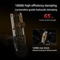 Miniatyrbillede 7 af 11: BOYUEDA S3-11 Off-Road Beast E-Scooter – 85 km/t hastighed, 120 km rækkevidde, dobbelte 3.000 W motorer og 11" dæk til ekstremt terræn