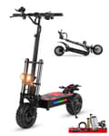 Miniatyrbillede 1 af 11: BOYUEDA S3-11 Off-Road Beast E-Scooter – 85 km/t hastighed, 120 km rækkevidde, dobbelte 3.000 W motorer og 11" dæk til ekstremt terræn