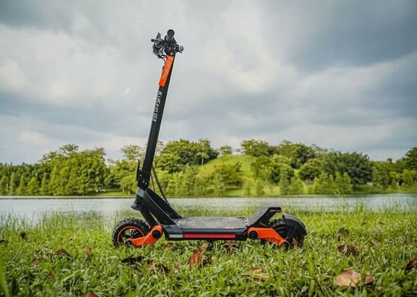 KuKirin G3 - Elektrisk skoter - 10" hjul - 52V 18AH Batteri - 1200W Motor - Svart