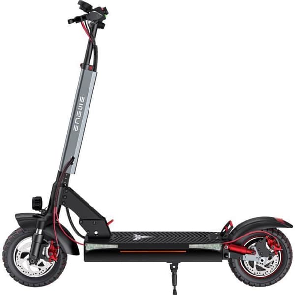 Elektrisk skoter - ENGWE Y600 - 48V 18,2AH - 10*4,0 tum pneumatiskt däck - 600W Motor - 43,5 Miles
