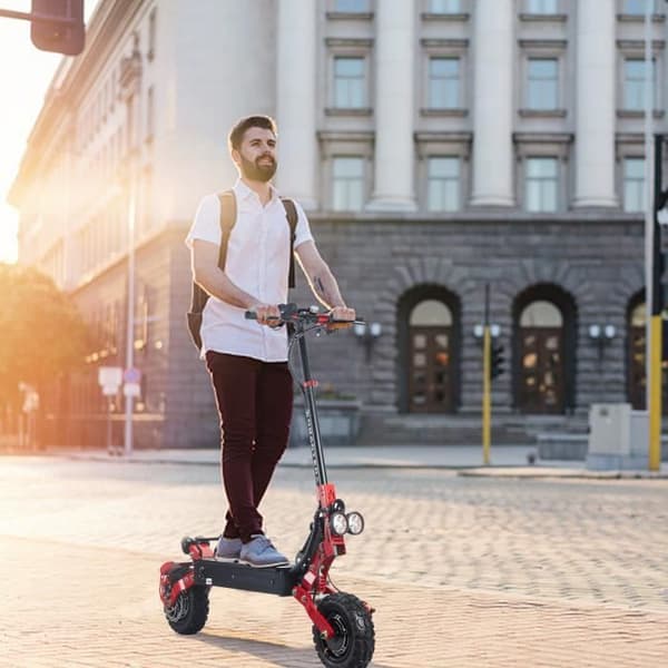 OBARTER X3 Dubbelmotor 2400W Elskoter för vuxna - Svart