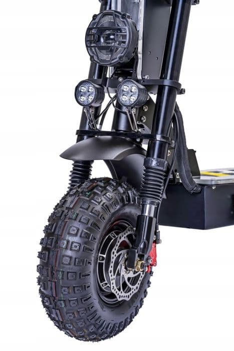 Elskoter VREDM T116 Plus 8000W 80KM/H 40Ah 60V Li-ion batteri, max 200kg nyttolast, Med säte