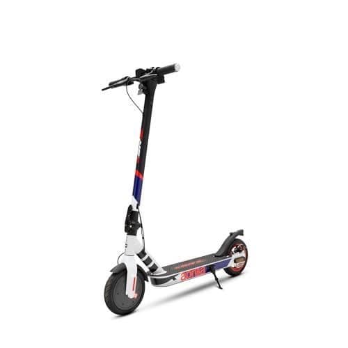 - Elektrisk scooter med aluminiumram, effekt på 350W (max 500W) och slitstarka däck.