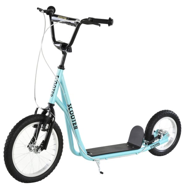 Rootz Trottinette -skootteri - Kick -skootteri - iso pyöräkootteri - Säädettävät ohjaustangot - Safe Ride - 135cm x 58cm x 88-94cm