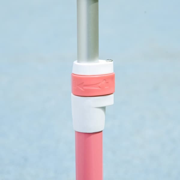 Rootz Children’s Kick Scooter - Kids Scooter - Toddler Scooter - LED -hjul - Højdejusterbar - 52 cm x 29 cm x 76 cm - Pink