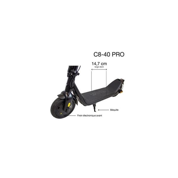 Wispeed C8-40 Pro 250 W Elskoter Svart