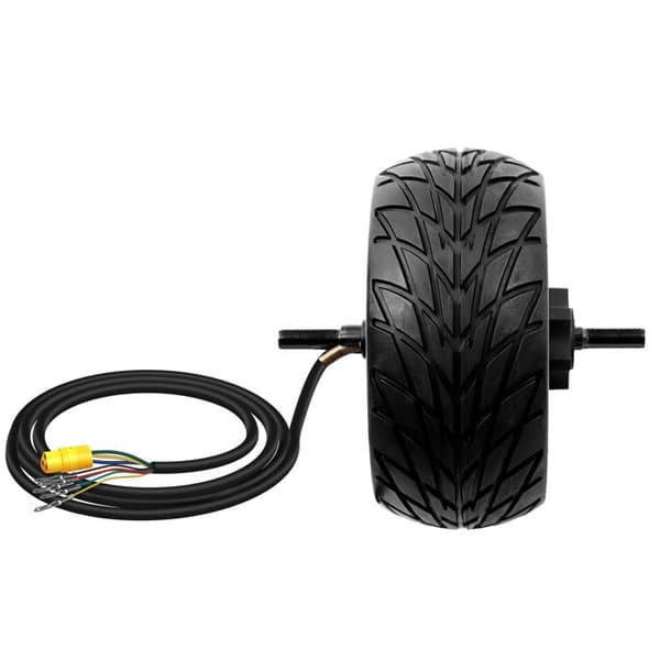 Frammotor för Zero 8X Kickbike med Original Zero Svart Uppblåsbart Däck