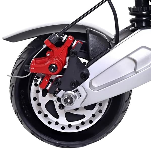 Frammotor för Zero 8X Kickbike med Original Zero Svart Uppblåsbart Däck