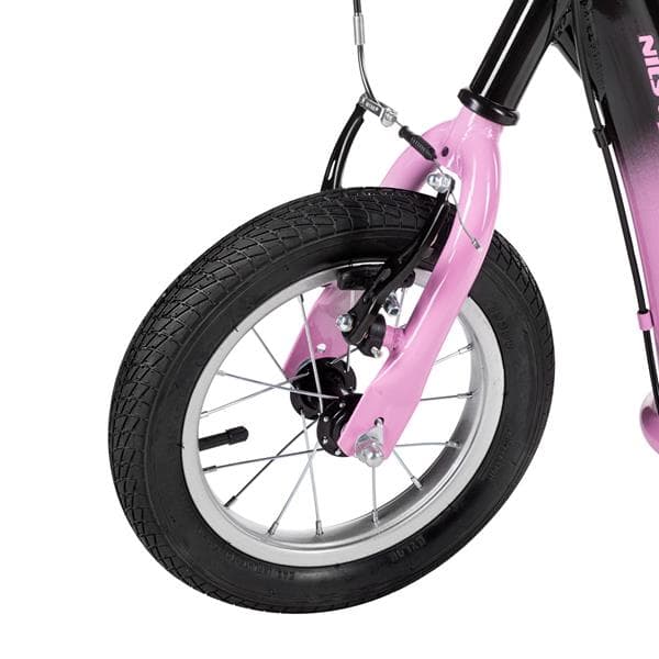 WH113N PINK 12" SCOOTER MED PUMPED HJUL NILS EXTREME
