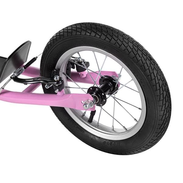 WH113N PINK 12" SCOOTER MED PUMPED HJUL NILS EXTREME